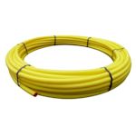 Yellow MDPE Gas Pipe