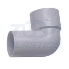 Solvent Weld Waste Pipe 32mm 90 Degree Street Bend