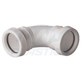 Pushfit Waste Pipe 32mm 90 Degree Swept Bend