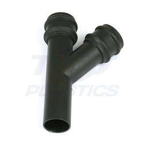 68mm Plastic Cast Iron Downpipe 112.5 Offest Branch