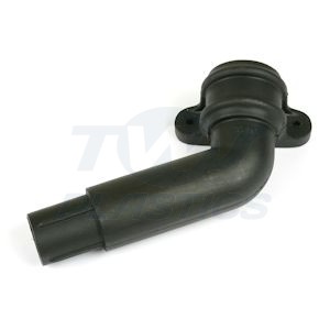 68mm Plastic Cast Iron Downpipe 112.5 Offest Spigot Bend Left