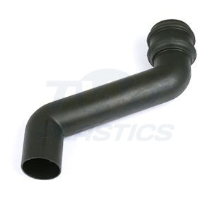 68mm Plastic Cast Iron Downpipe 230mm Offset