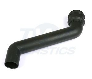 68mm Plastic Cast Iron Downpipe 305mm Offset