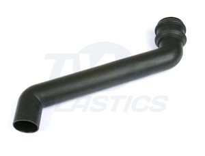 68mm Plastic Cast Iron Downpipe 380mm Offset