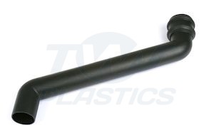 68mm Plastic Cast Iron Downpipe 455mm Offset