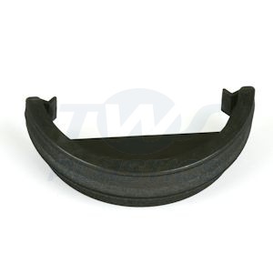 Cast Iron Style 112mm Half Round External Stop End