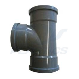 Soil Pipe 110mm 90 Degree Triple Socket Tee