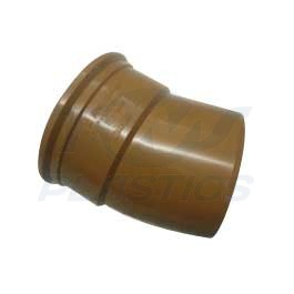 Underground Drainage 200mm 15 Degree Single Socket Bend