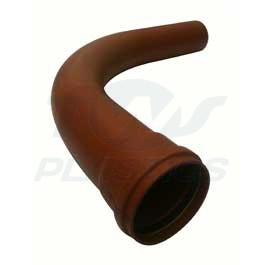 Underground Drainage 160mm Long Radius Bend Single Socket 90d