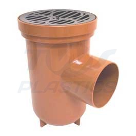 110mm Underground Drainage Round Top Bottle Gully