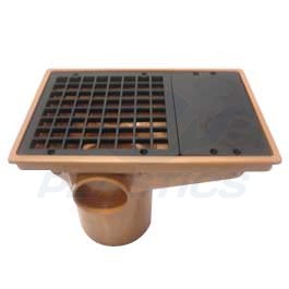 110mm Underground Drainage Rectangular Hopper Head (Spigot)