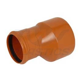 160mm - 200mm Underground Drainage 200mm Level Inverted Reducer