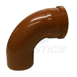 Underground Drainage 200mm 90 Degree Single Socket Swept Bend