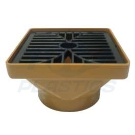 110mm Underground Drainage Square Hopper Head