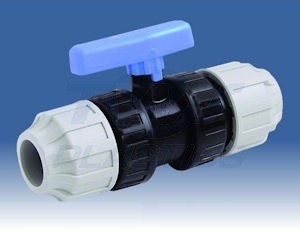 32mm MDPE Compression Valve